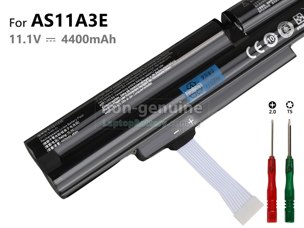 replacement Acer AS11A3E battery
