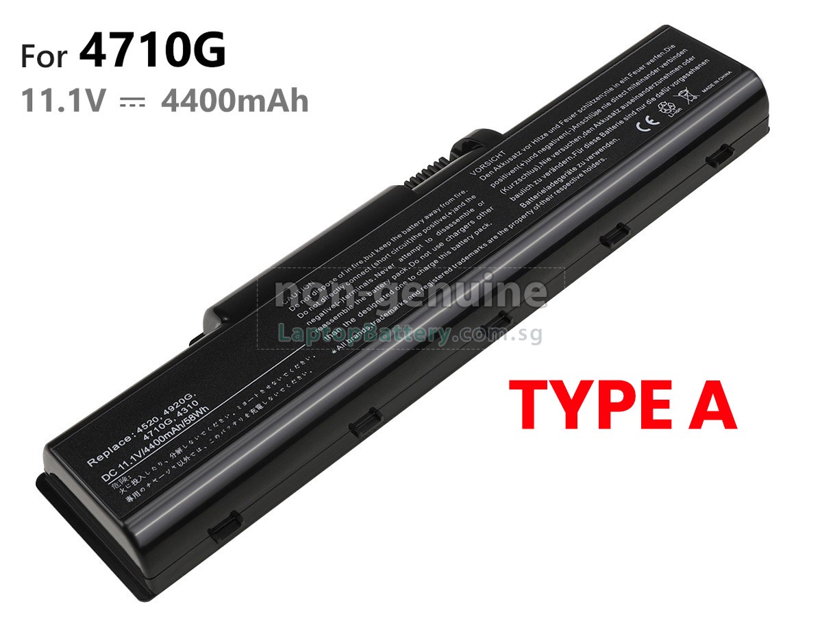 replacement Acer Aspire 4710Z battery