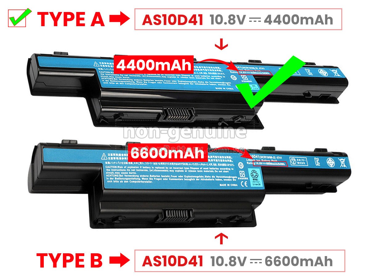 replacement Gateway NS51I battery