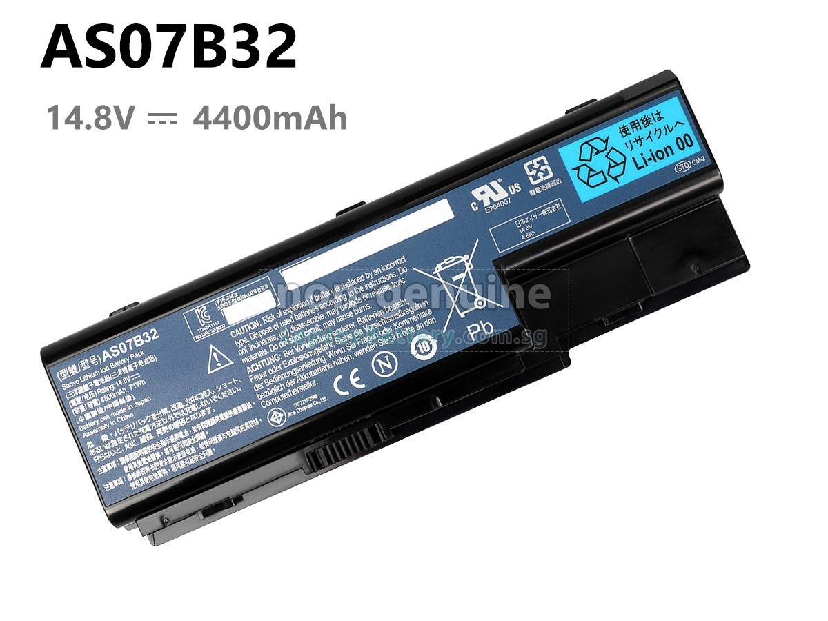 replacement Acer Aspire 8735 battery