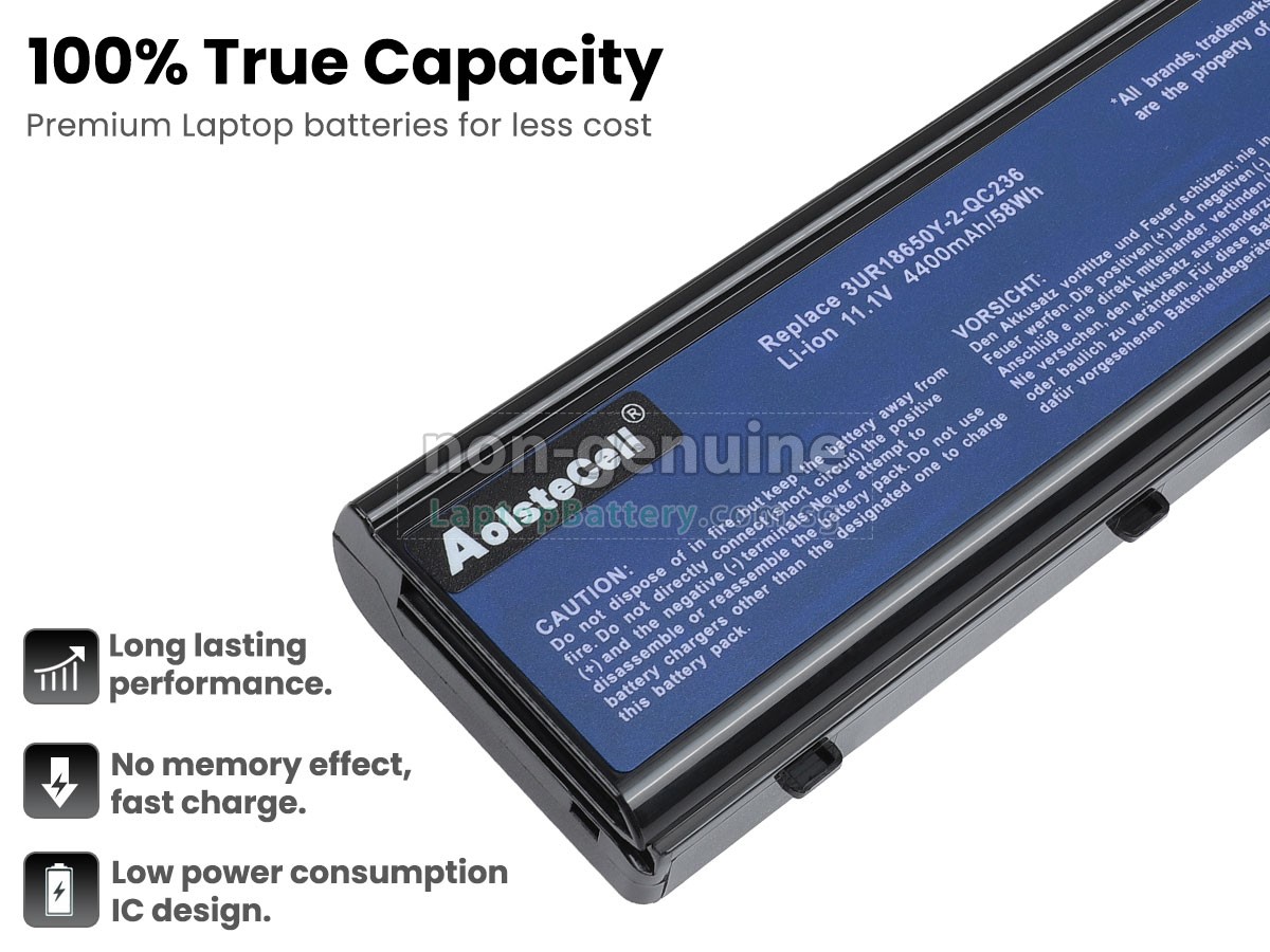 replacement Acer Aspire 9304WSMI battery