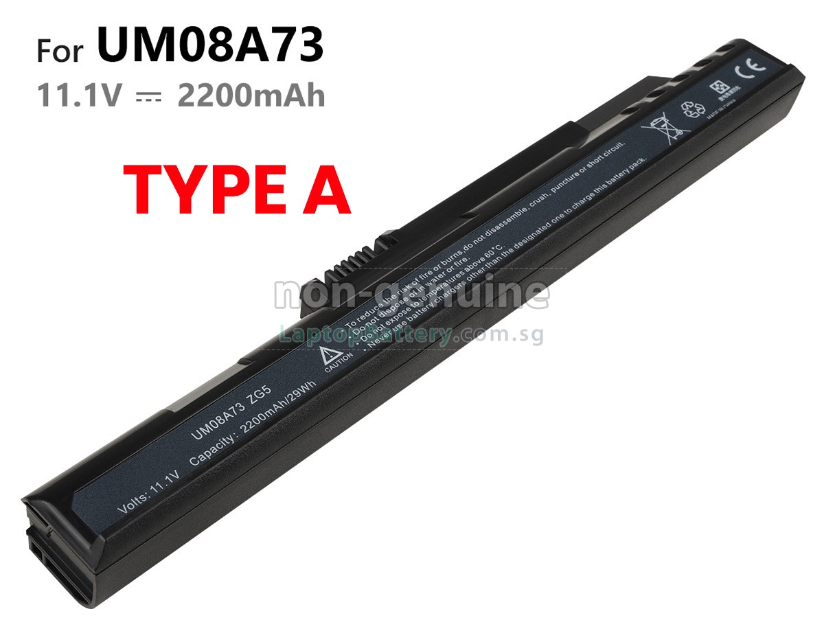 replacement Acer UM08B51 battery