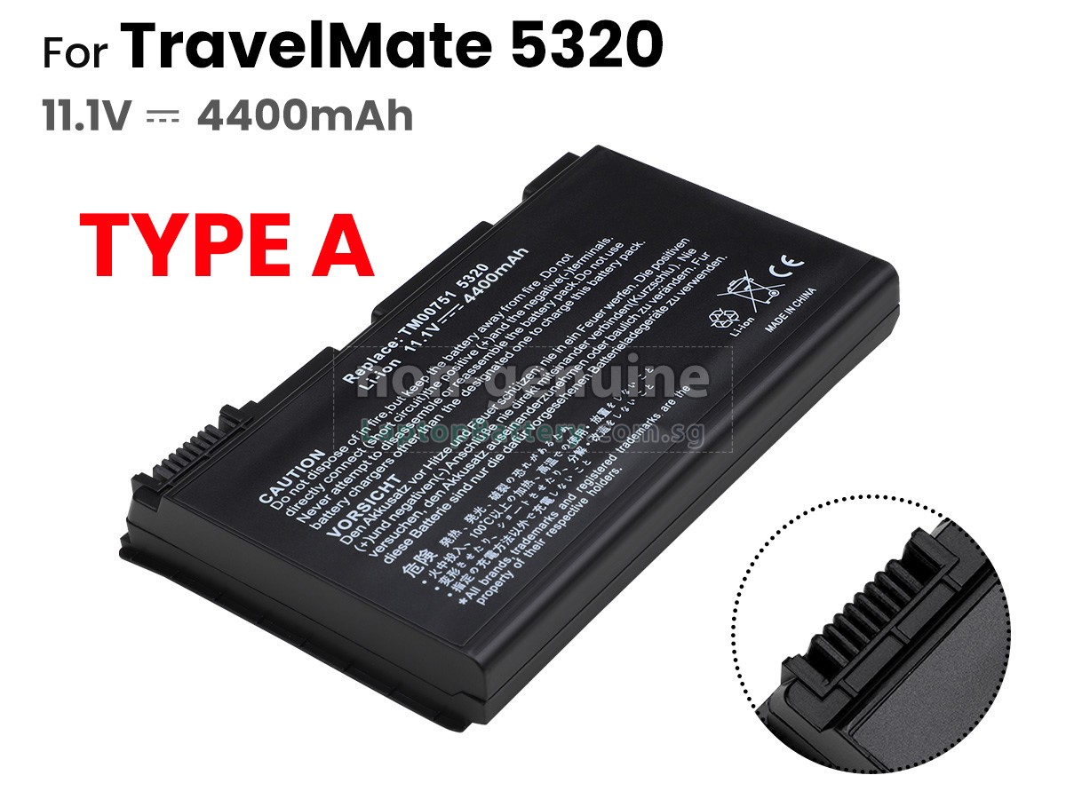 replacement Acer Extensa 5230 battery