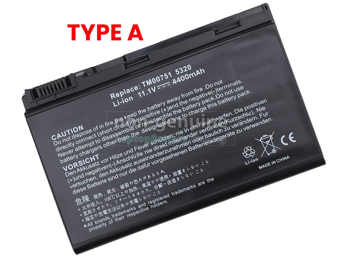 replacement Acer Extensa 5230 battery