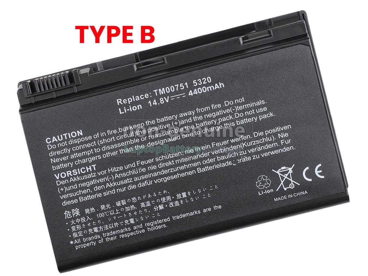 replacement Acer Extensa 5230 battery