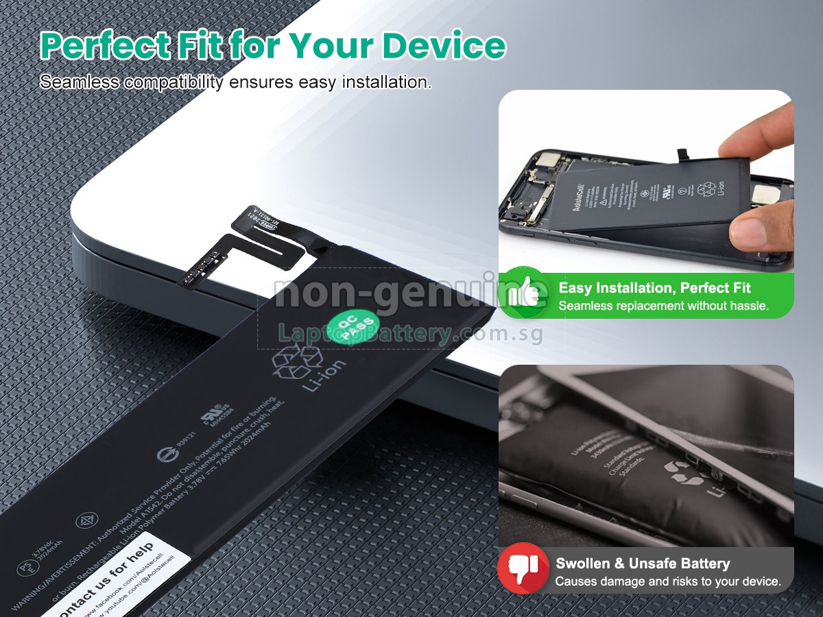 replacement Apple MAGIC TRACKPAD 2 TOUCHPAD battery