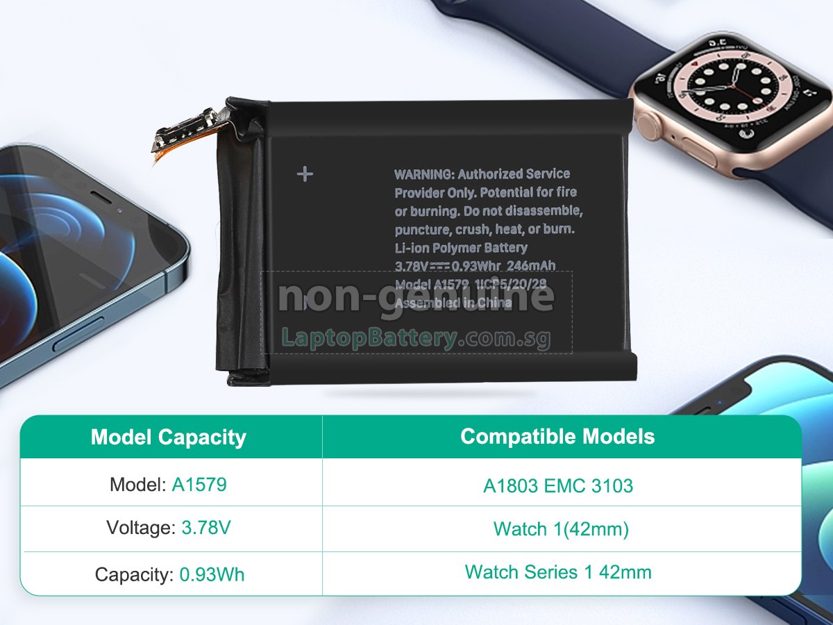 replacement Apple MJYN2 battery