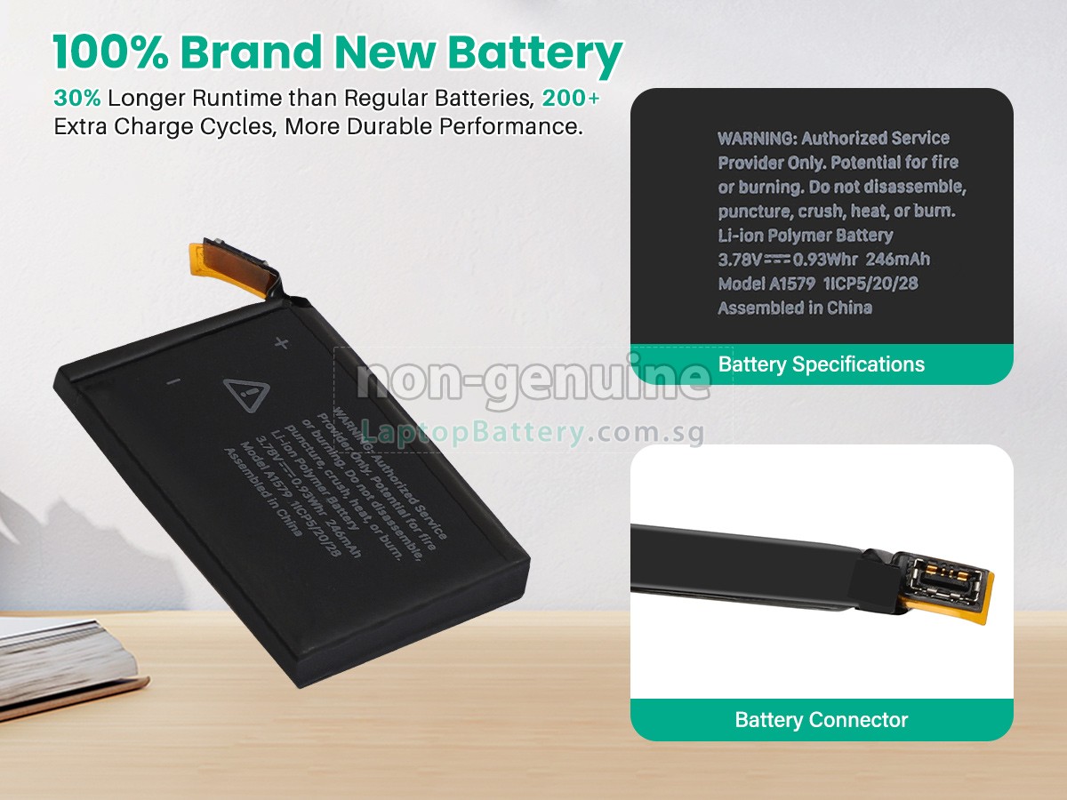 replacement Apple MJYN2 battery
