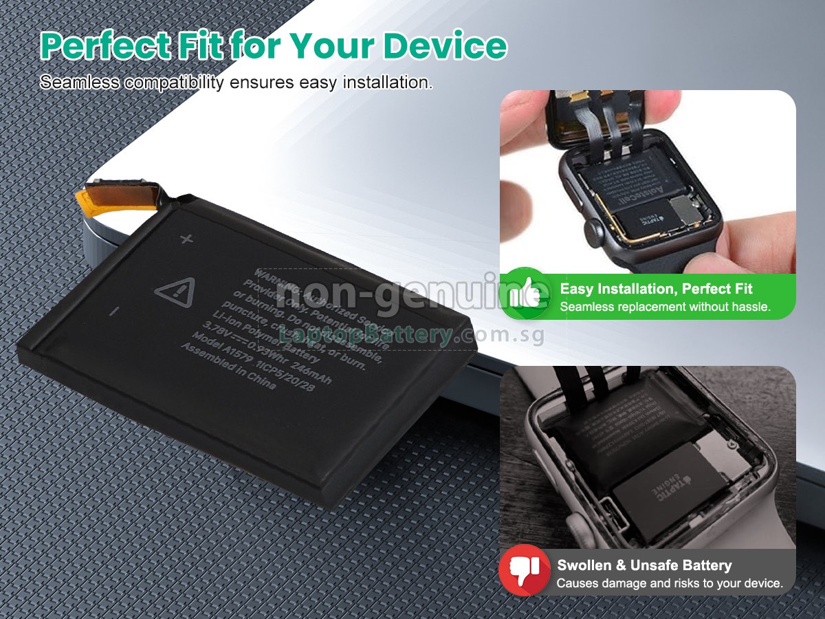 replacement Apple MJYN2 battery