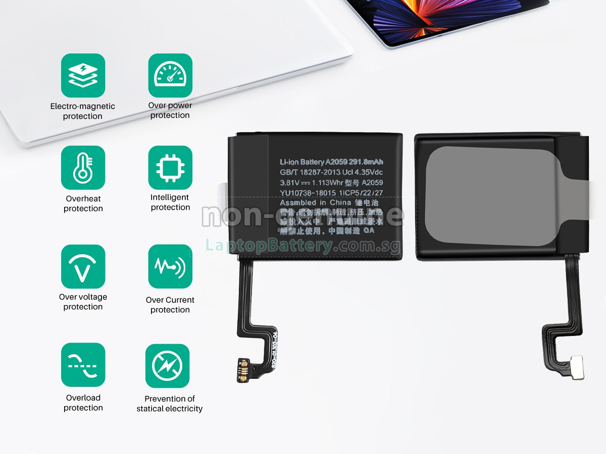 replacement Apple WATCH Series 4 44MM GPS battery