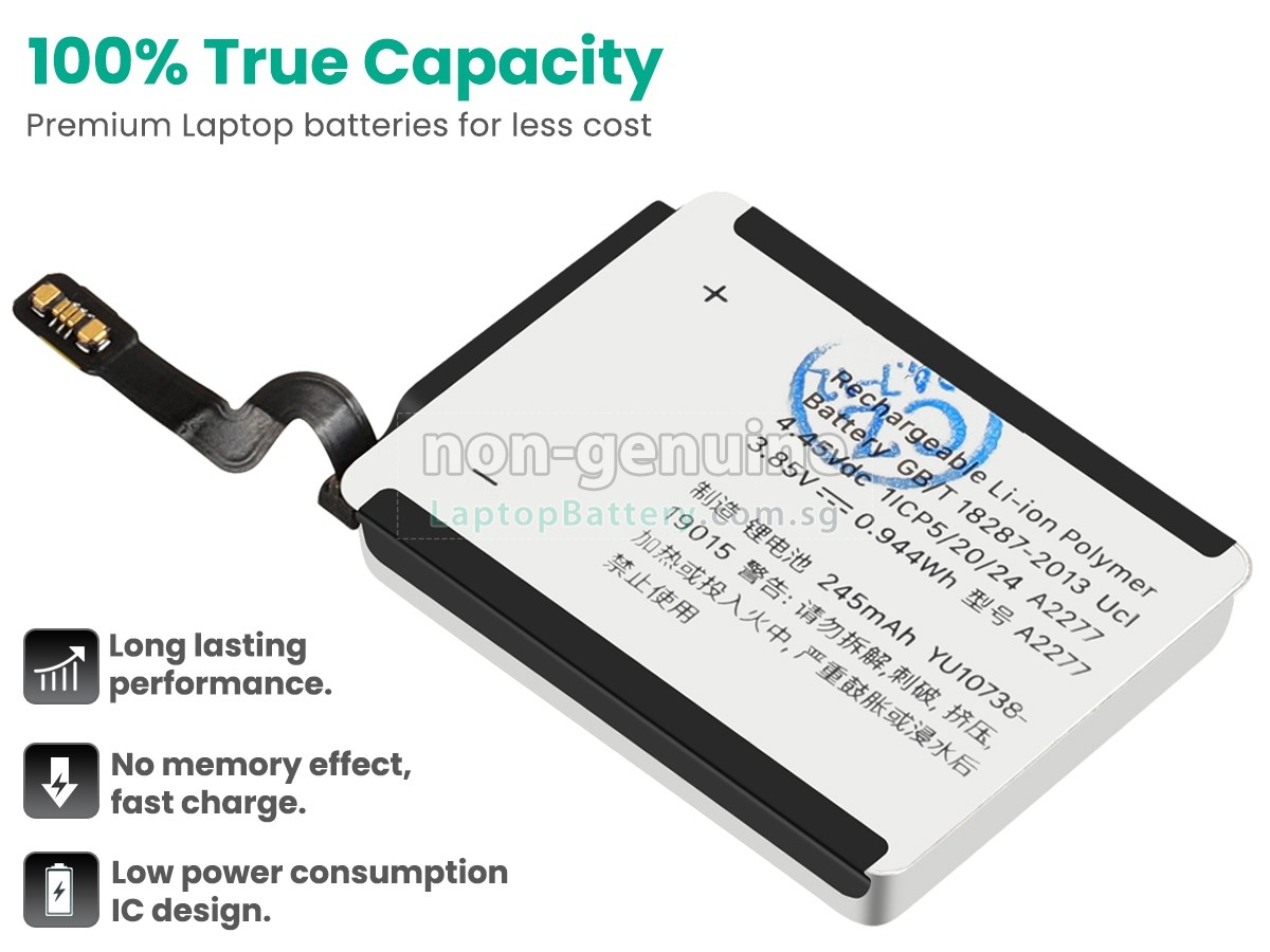 replacement Apple WATCH Series 5 NIKE+ LTE 40MM battery