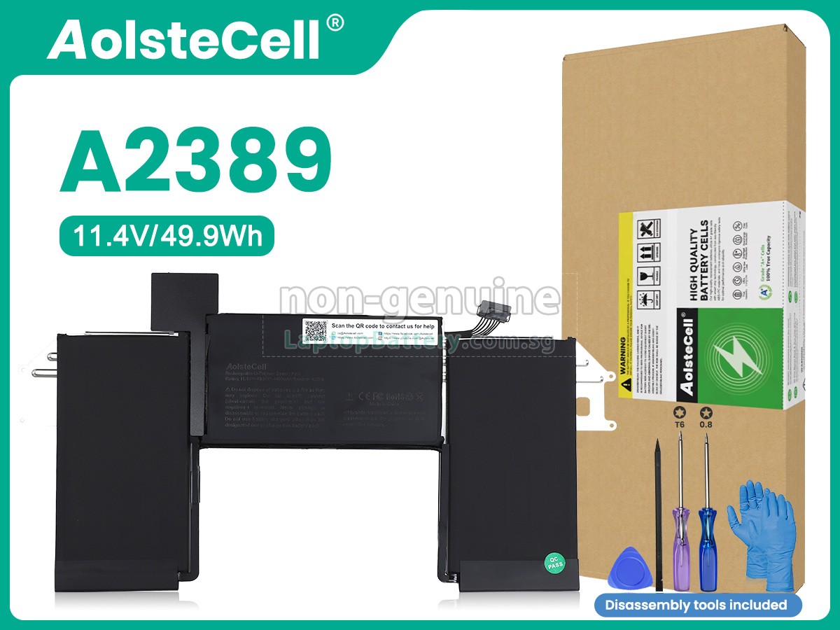 replacement Apple MacBook Air 2020 M1 A2337 EMC 3598 battery