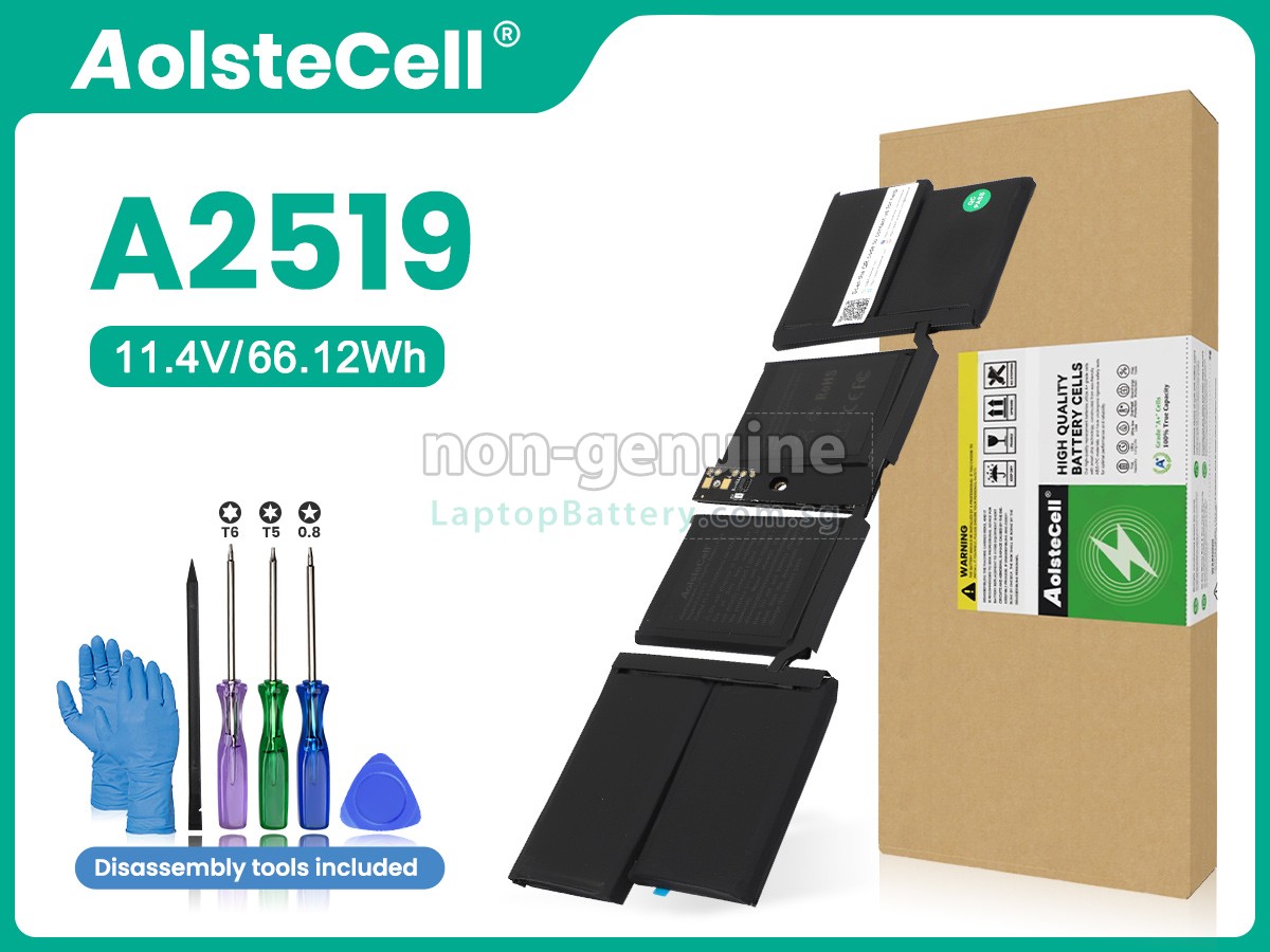 replacement Apple MacBook Pro 14-inch M1 Pro 10 CPU 16 GPU battery