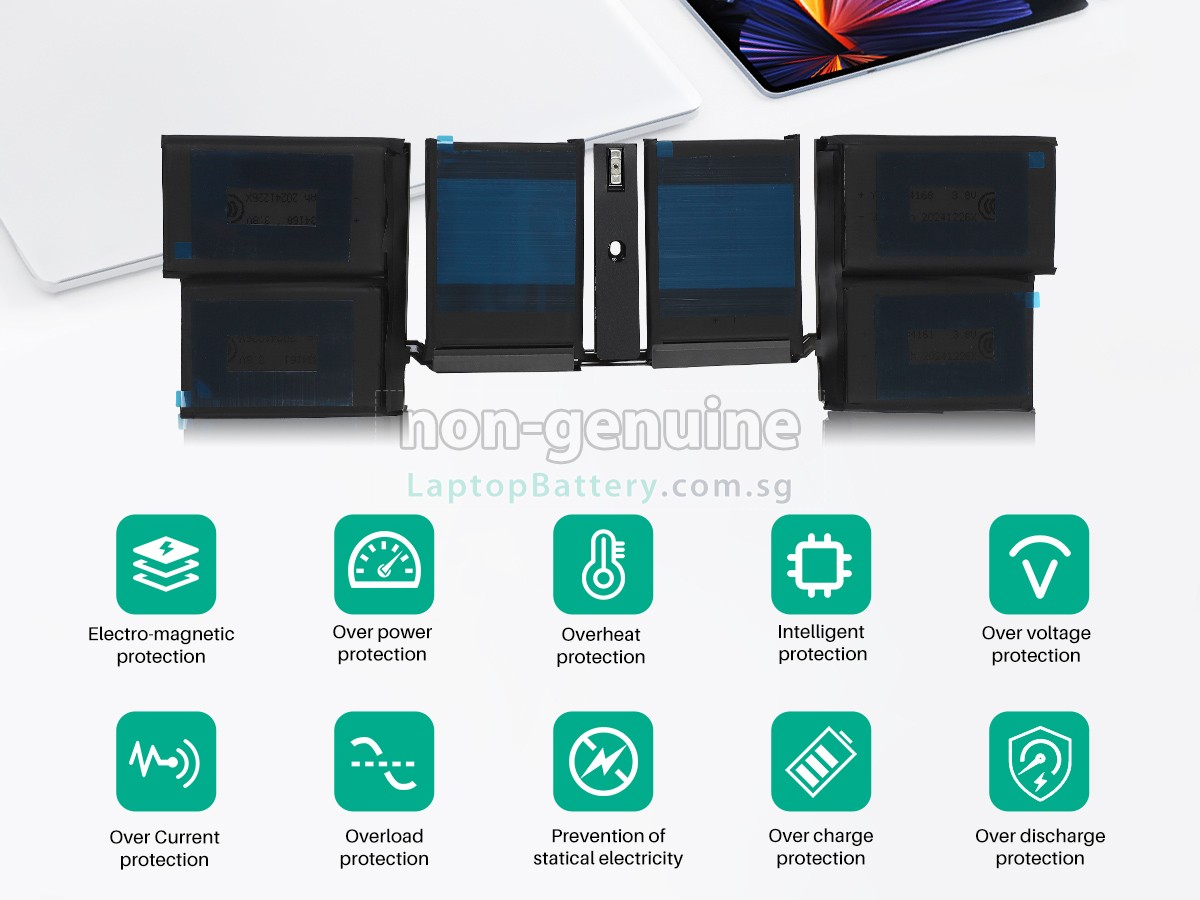 replacement Apple MacBook Pro 14-inch M1 Pro 10 CPU 16 GPU battery