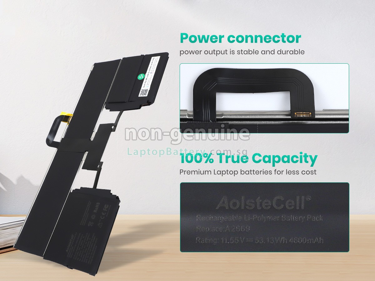 replacement Apple A2681 EMC 4074 battery