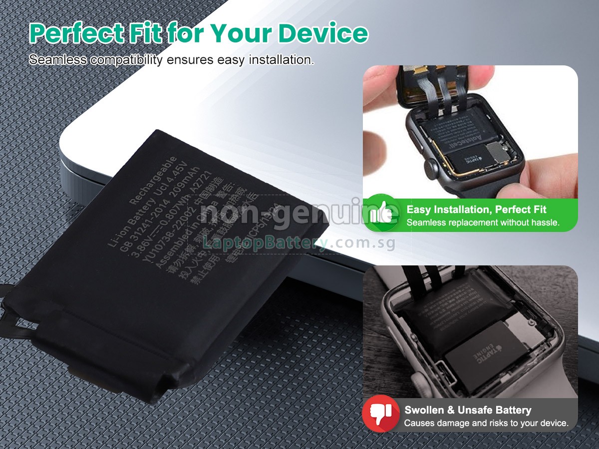 replacement Apple MNT33LL/A battery