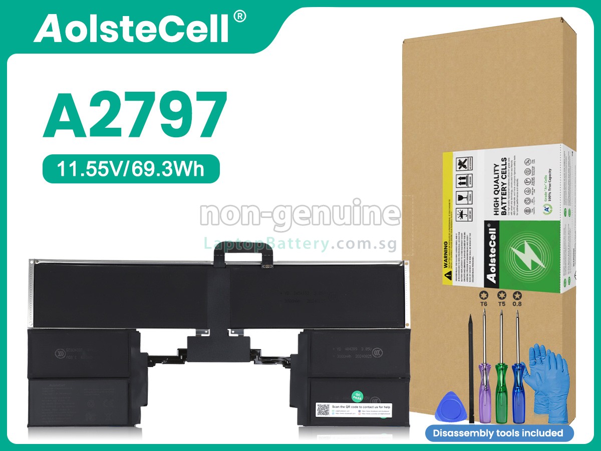 replacement Apple MacBook Air 15-inch M2 2023 MQKW3LL/A battery