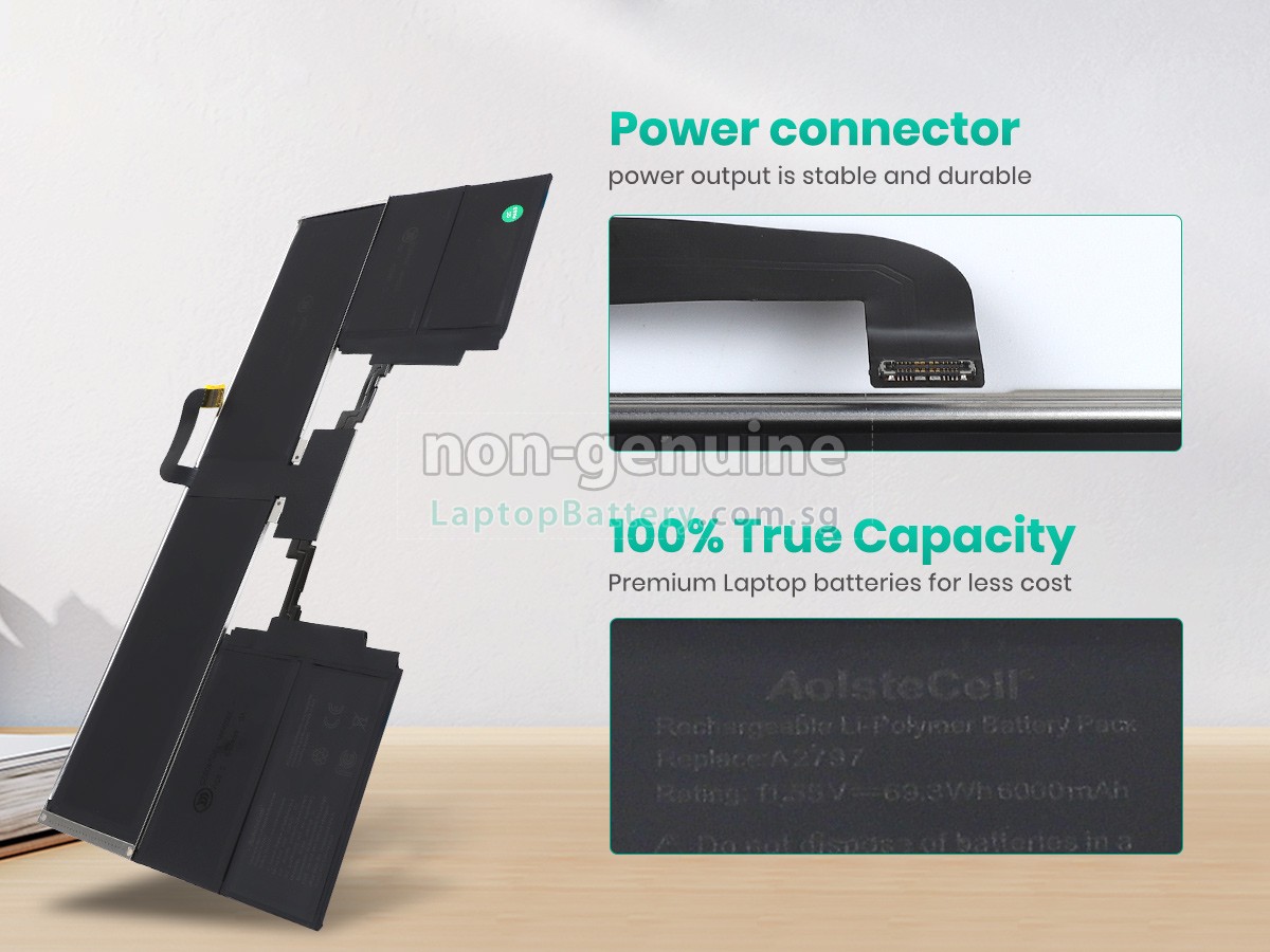 replacement Apple MacBook Air 15-inch M2 2023 MQKW3LL/A battery