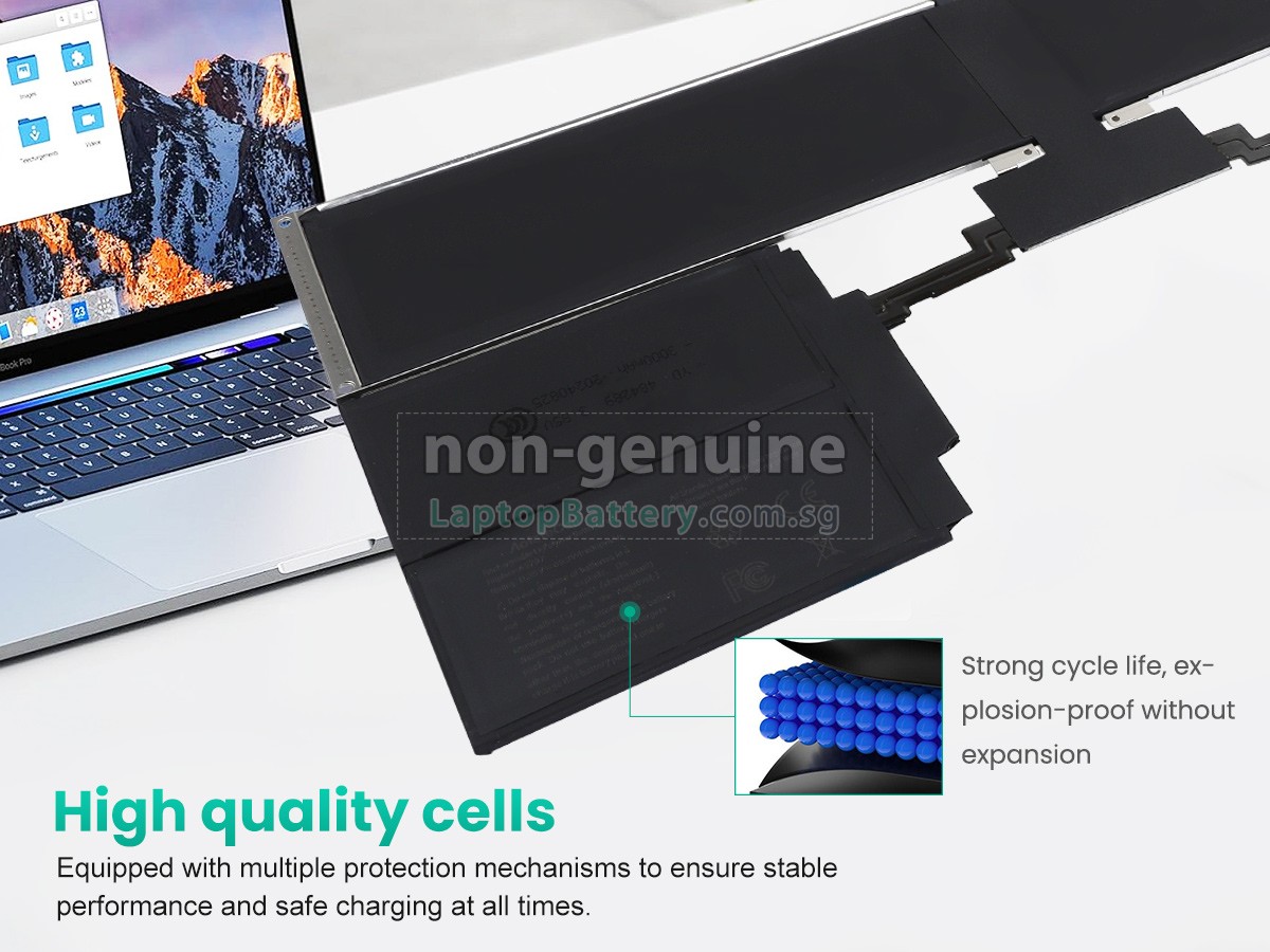 replacement Apple MacBook Air 15-inch M2 2023 MQKW3LL/A battery