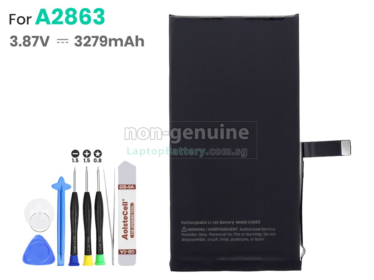 replacement Apple A2882 battery