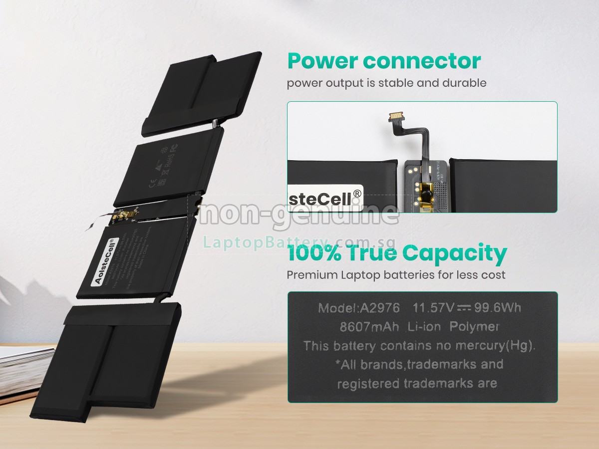 replacement Apple A2991 battery