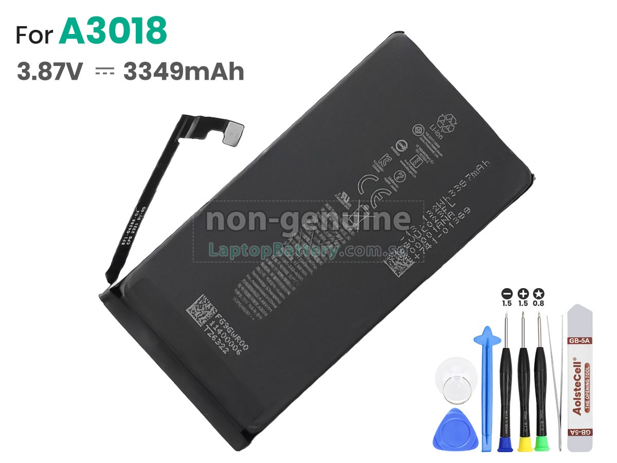 replacement Apple A3018 battery