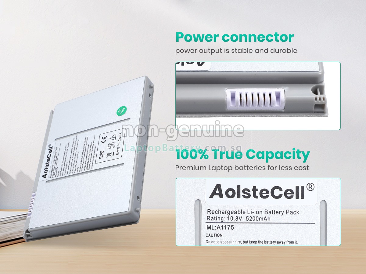 replacement Apple MA601LL battery