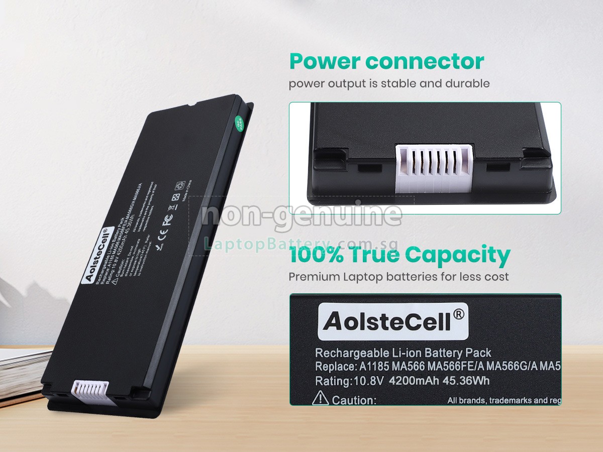 replacement Apple MC240LL/A battery