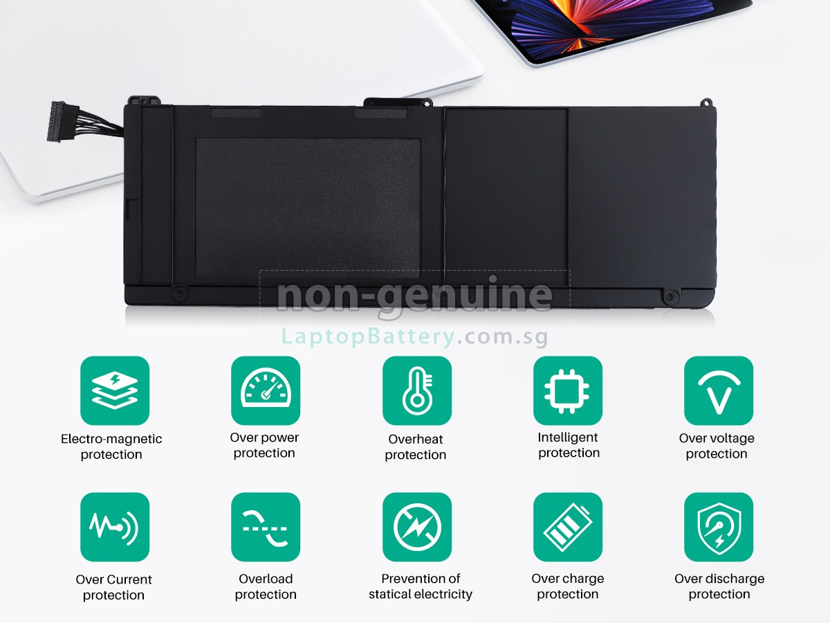 replacement Apple MacBook Pro Core I7 2.8GHZ 17 inch A1297(EMC 2352*) battery