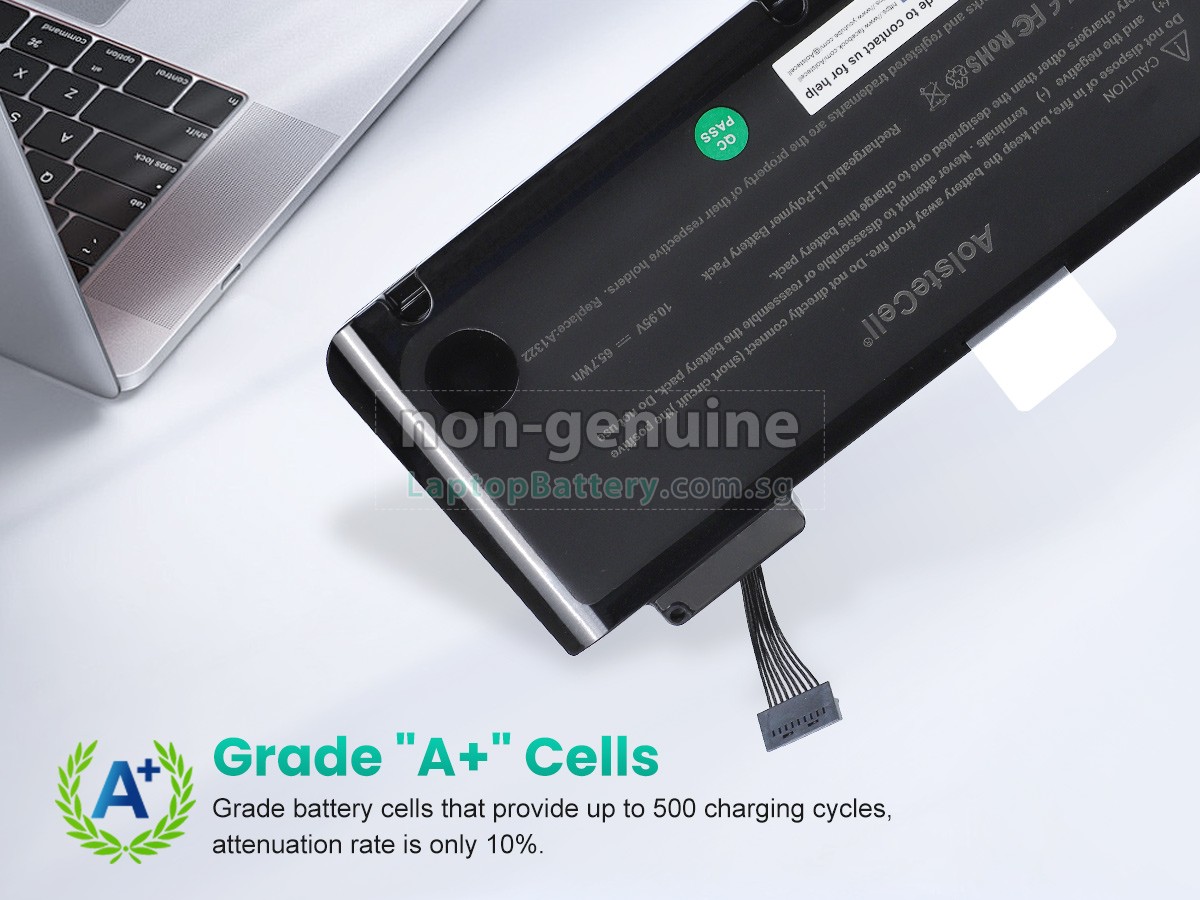 replacement Apple MacBook Pro Core 2 DUO 2.66GHZ 13.3 inch A1278(EMC 2351*) battery