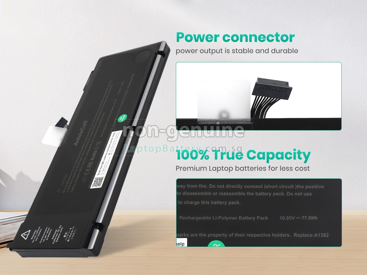 replacement Apple MD546LL/A battery