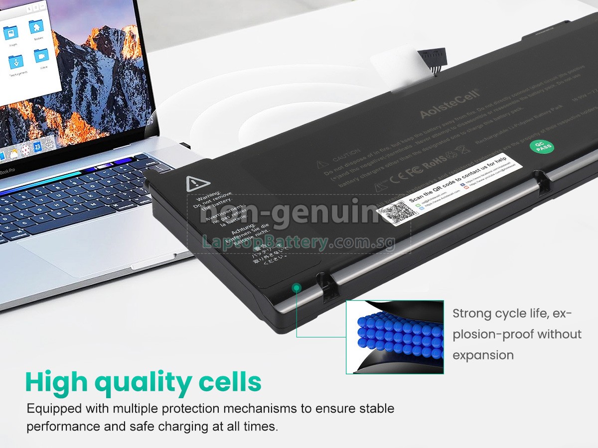 replacement Apple MD546LL/A battery