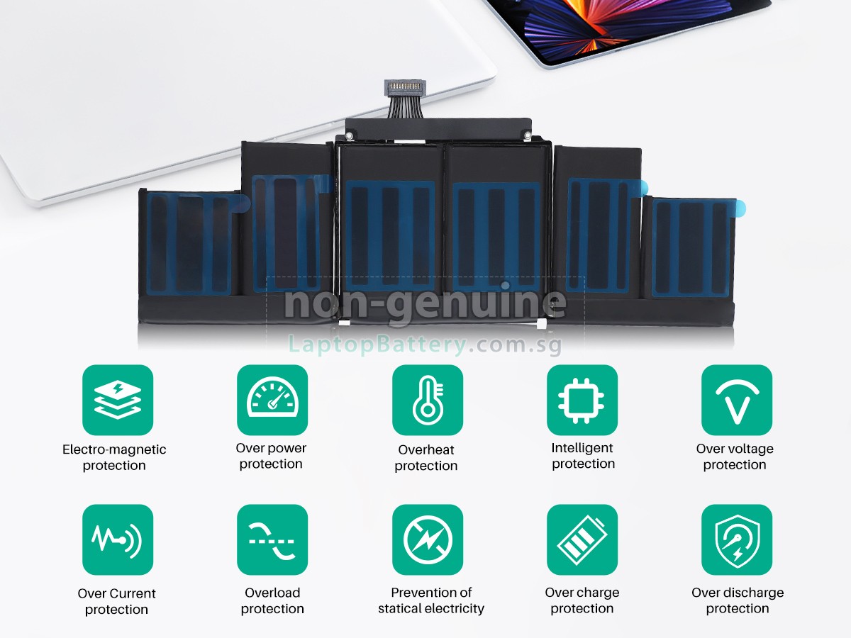 replacement Apple MacBook Pro Core I7 2.8GHZ 15.5 inch Retina A1398(EMC 2673) battery