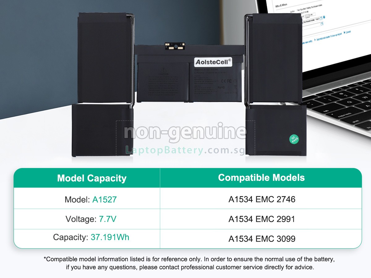 replacement Apple A1705 battery