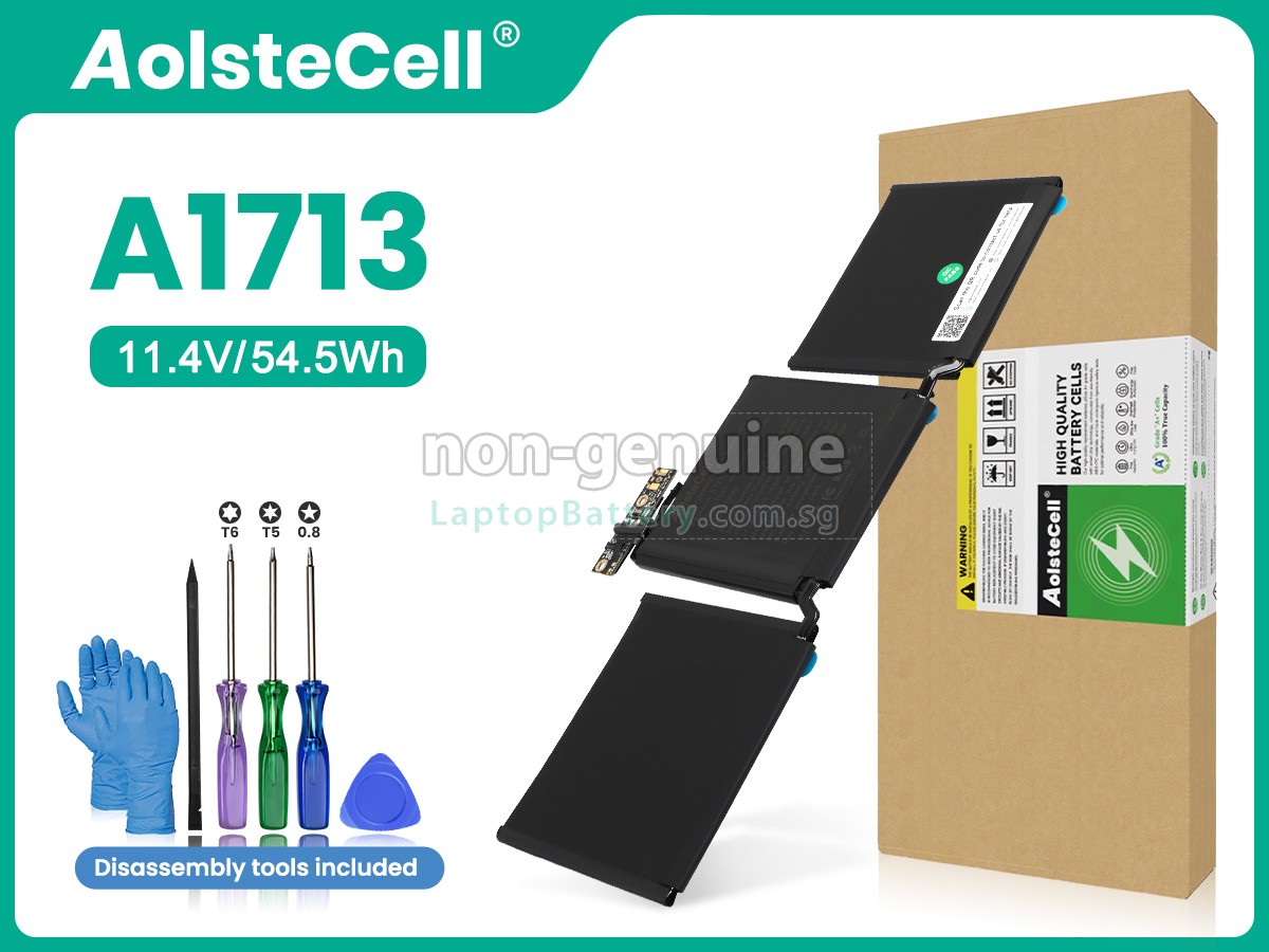 replacement Apple MacBook Pro Core I5 2.0GHZ 13.3 inch Retina A1708(EMC 2978) battery