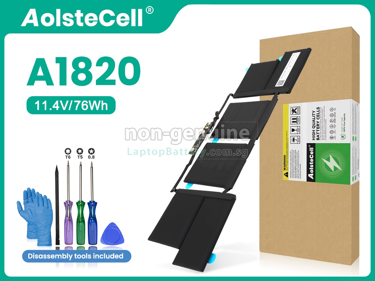 replacement Apple MacBook Pro 15.4 inch TOUCH A1707(EMC 3162) battery