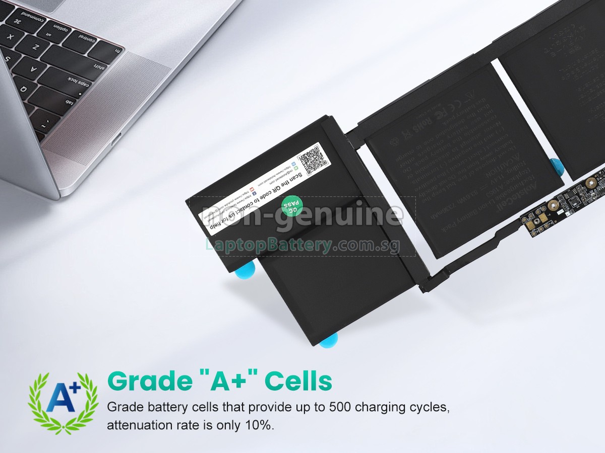 replacement Apple MacBook Pro Core I7 2.6G 15 inch TOUCH/2018 battery