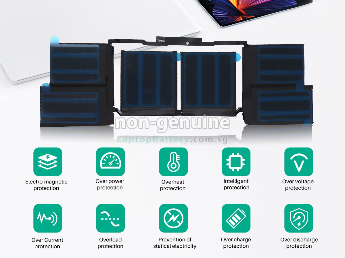 replacement Apple MacBook Pro 16-inch Core I9 2.3GHZ 2019 5600M A2141(EMC 3347) battery