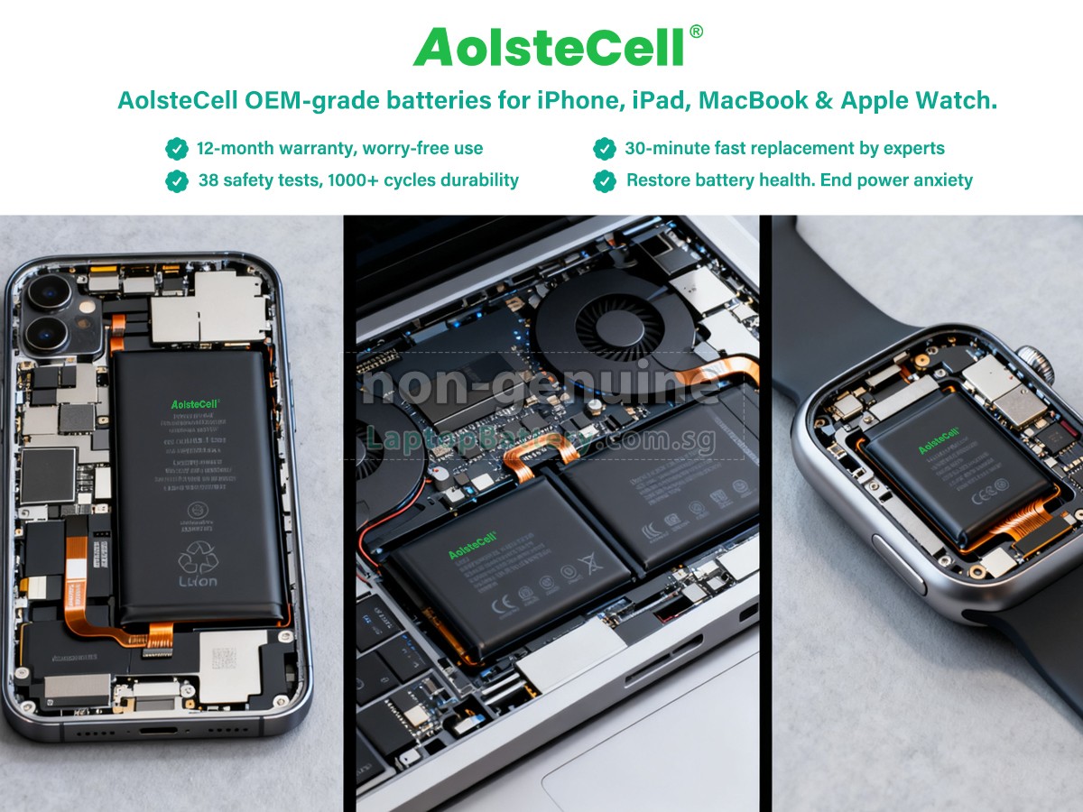 replacement Apple MacBook Pro Core 2 DUO 2.66GHZ 13.3 inch A1278(EMC 2351*) battery