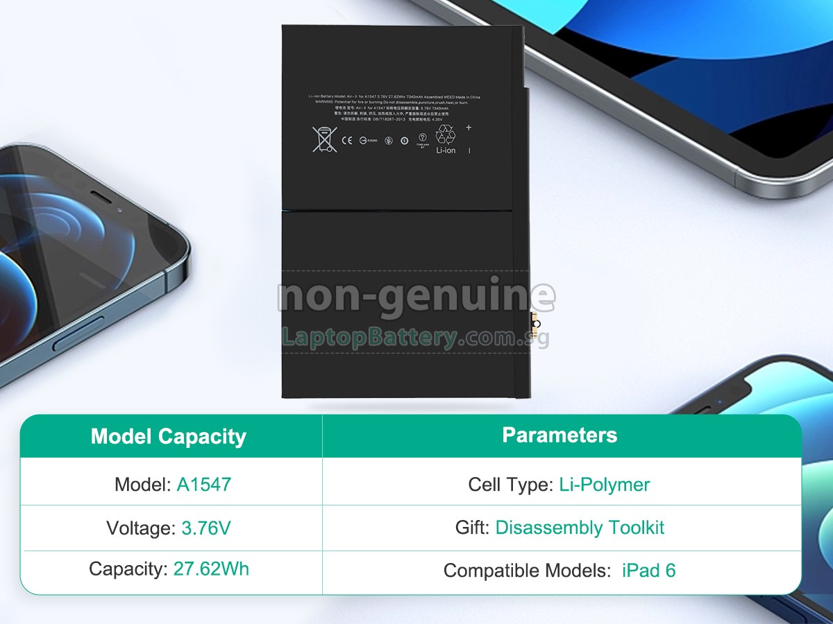 replacement Apple MH332LL/A battery