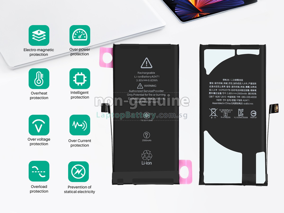 replacement Apple A2399 EMC 3541 battery