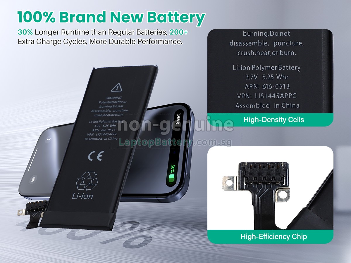 replacement Apple 616-0512 battery