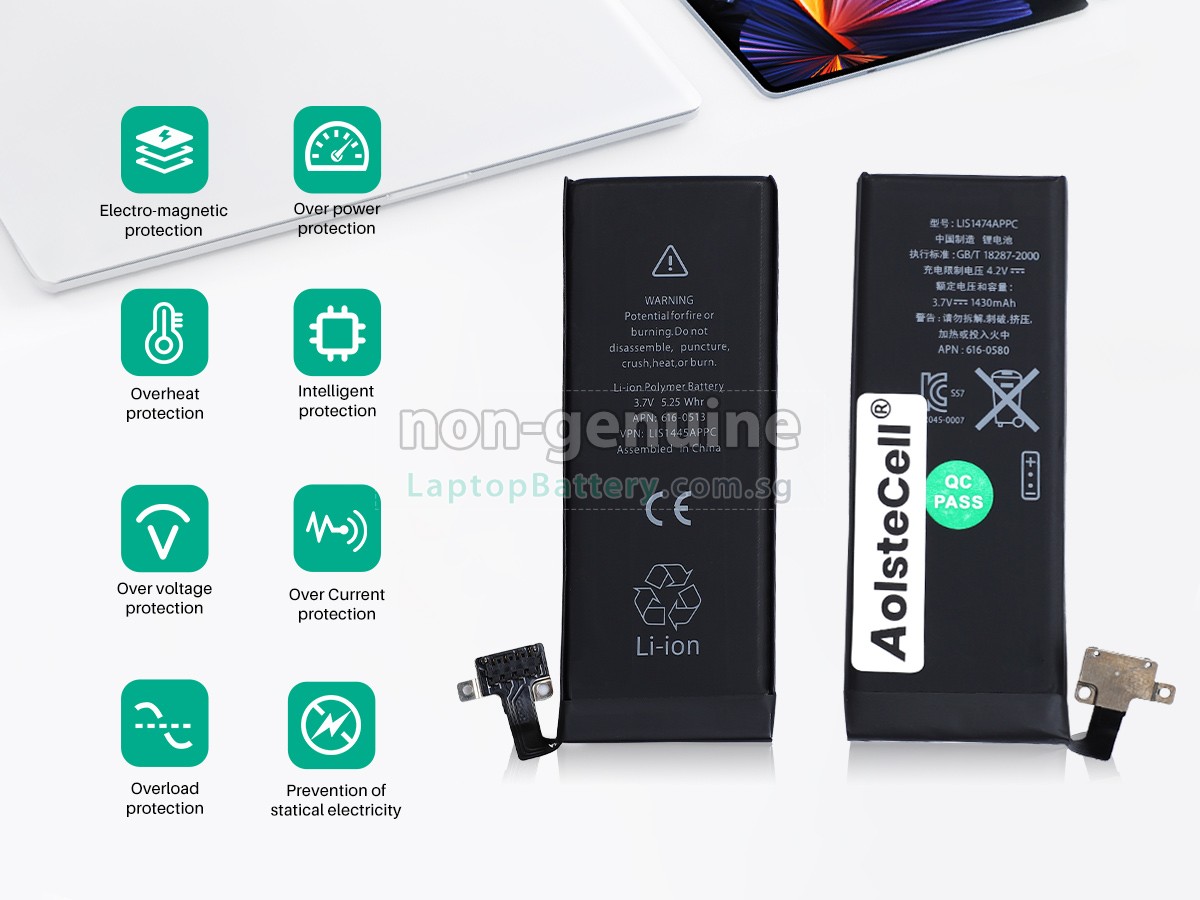 replacement Apple 616-0512 battery