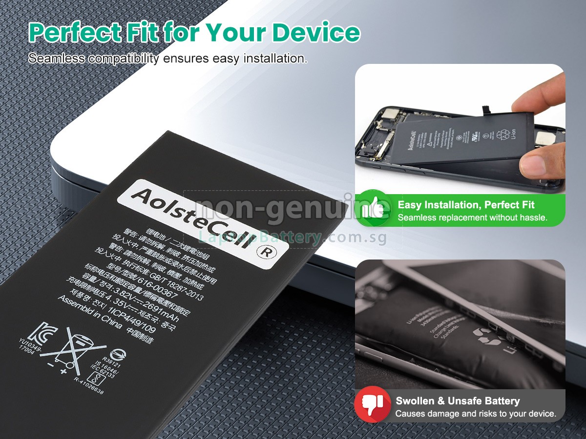 replacement Apple A1897 EMC 3174 battery