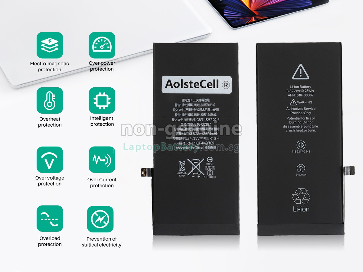 replacement Apple A1897 EMC 3174 battery