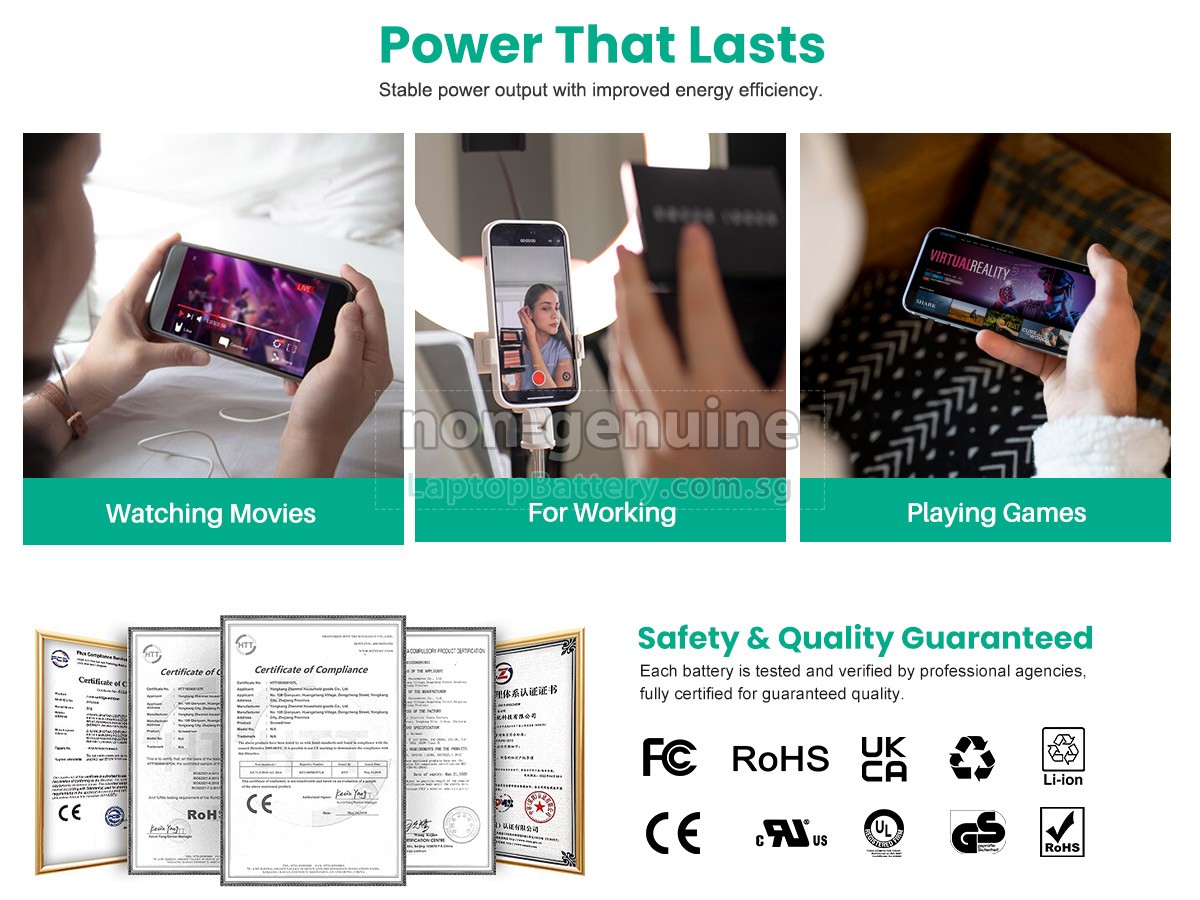 replacement Apple A1897 EMC 3174 battery