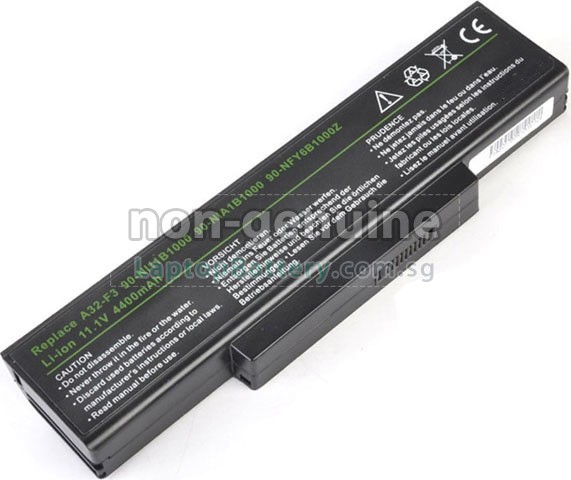 Battery for Asus Z53JM laptop