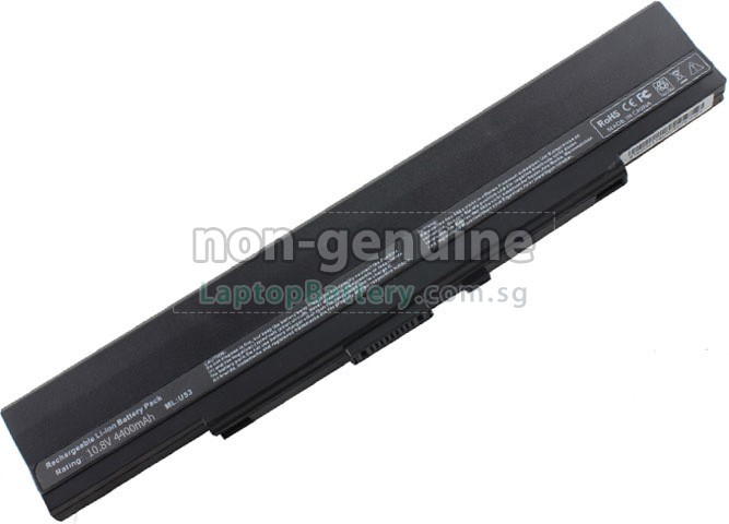 Battery for Asus U53JC-XX086V laptop