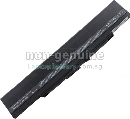Battery for Asus U43JC-X1 laptop