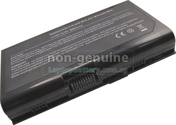 Battery for Asus X72F laptop